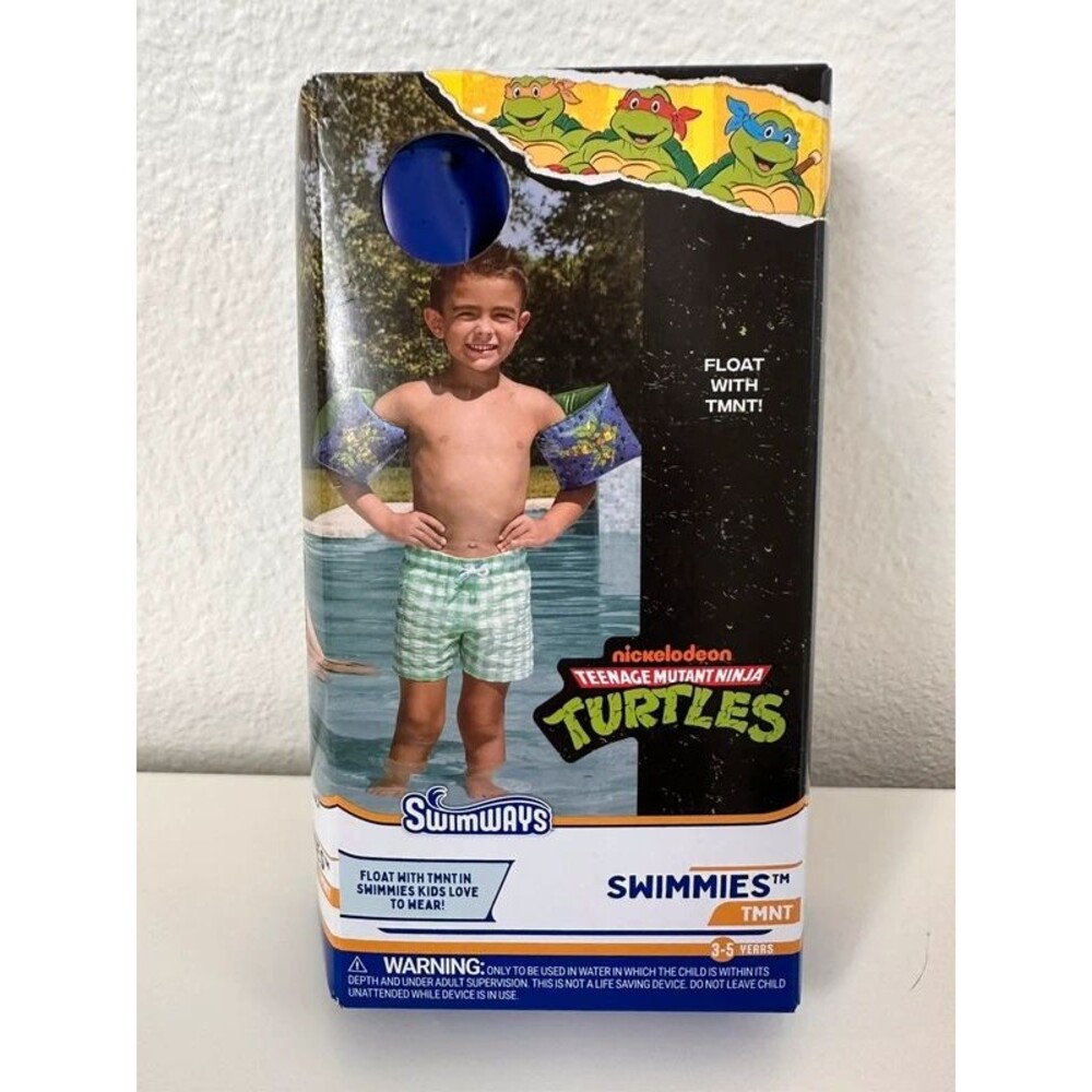 Swimways Swimmies TMNT Arm Band Floaties Teenage Mutant Ninja Turtles